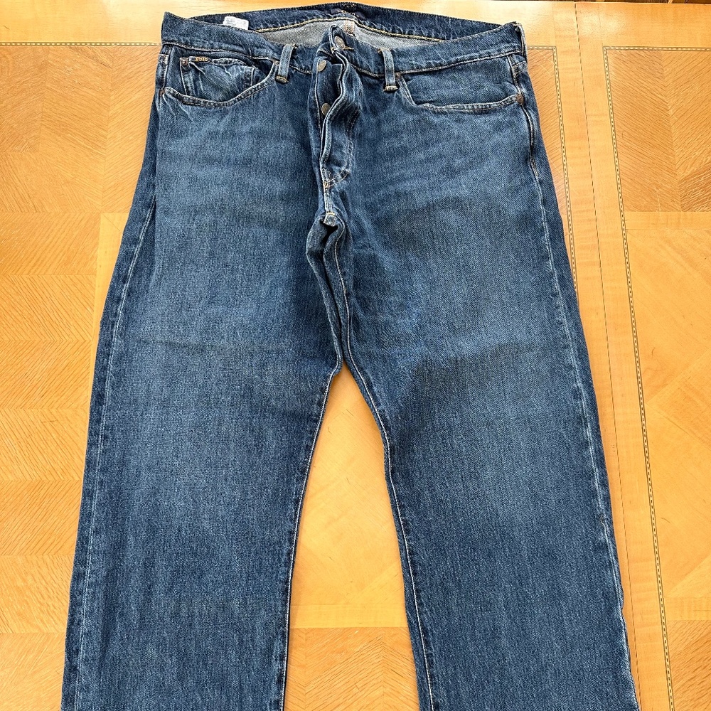 Men's Ralph Lauren Polo Classic Fit Button-Up Jeans 36 x 32